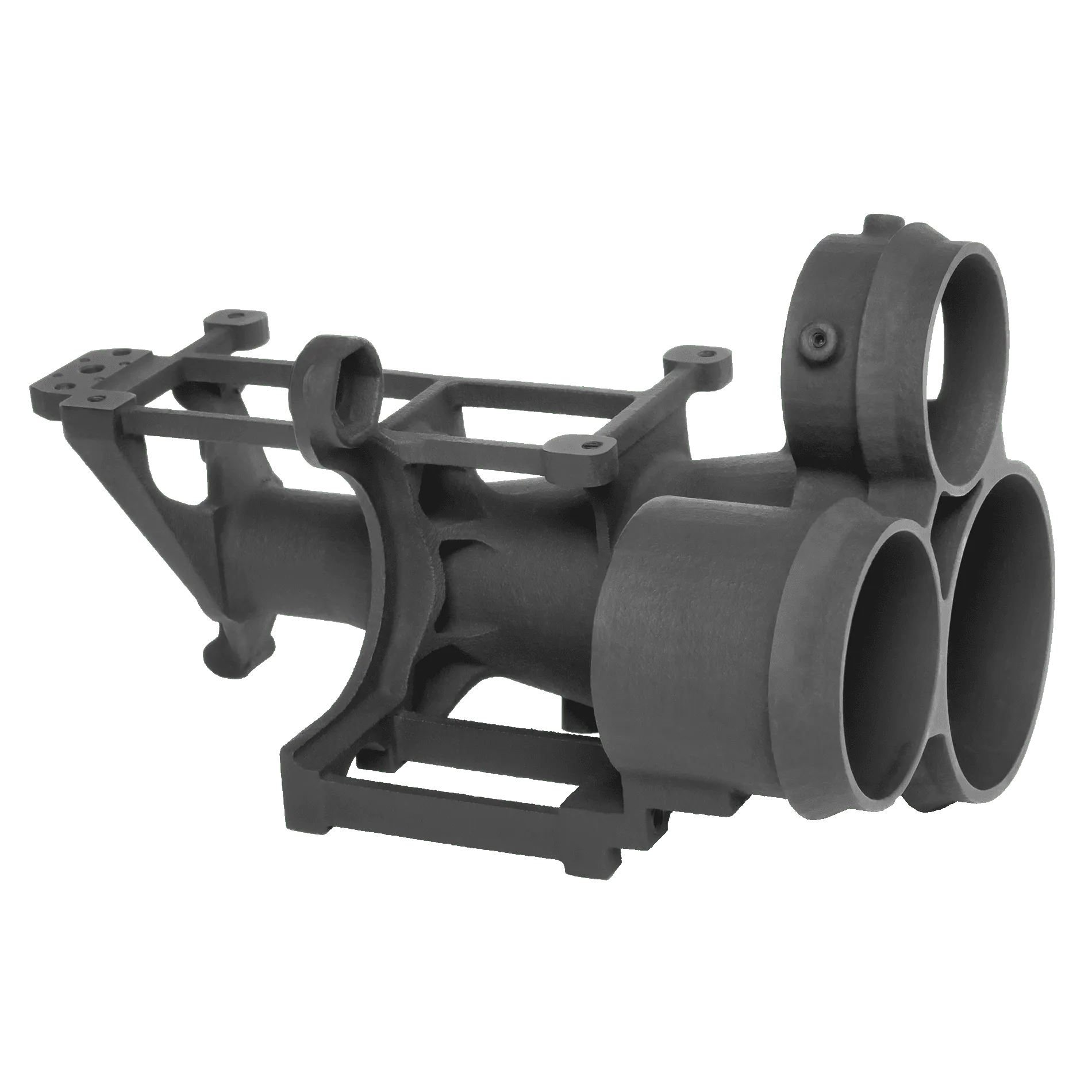 Precision aluminum optical device housing - High detail manufacturing example by Standart Optic