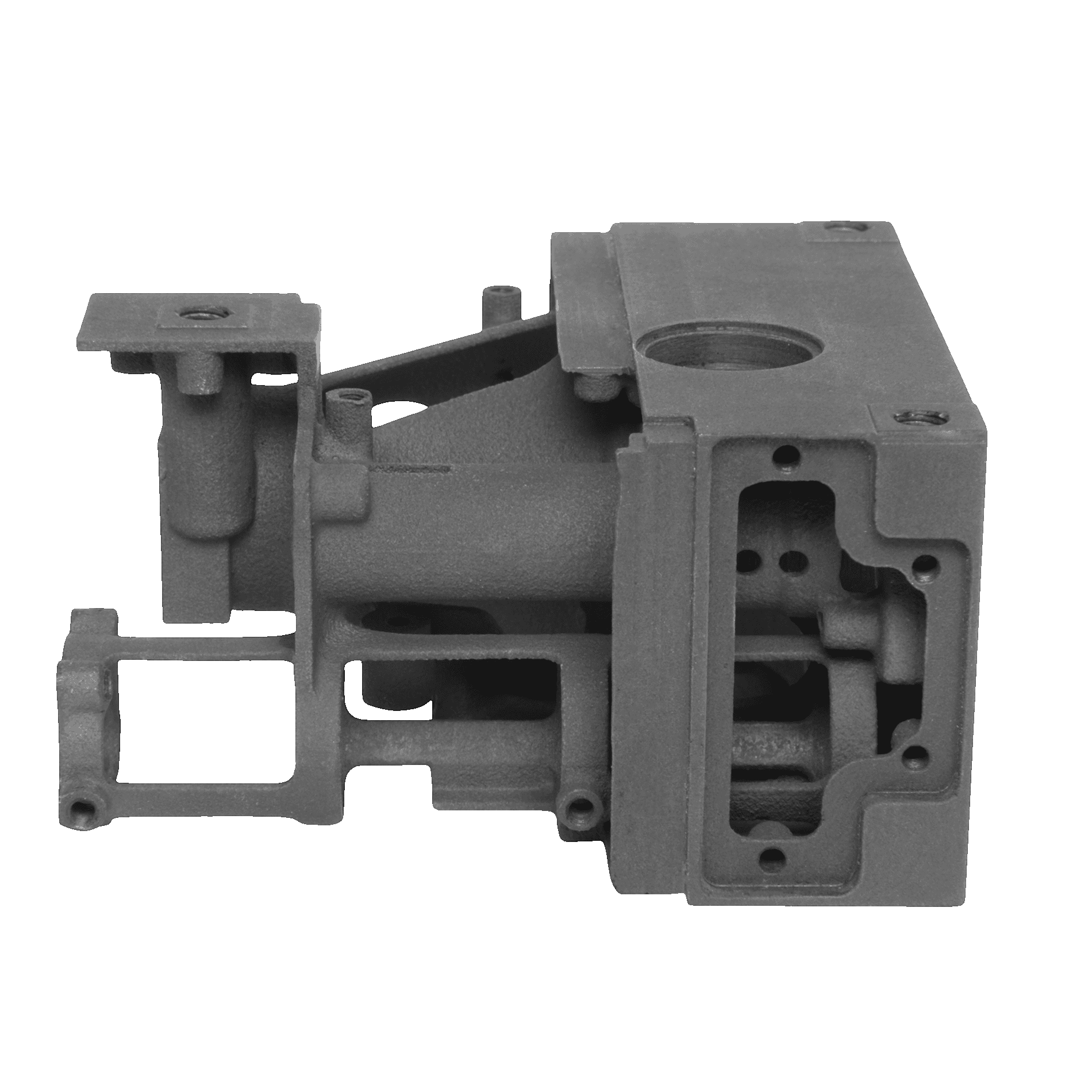 Complexity - Detailed view of precision aluminum part 1000101836